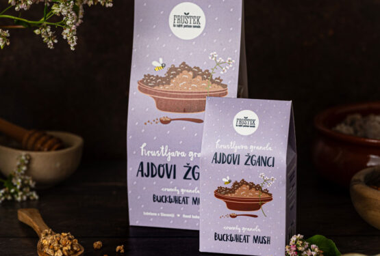 Hrustljava granola ajdovi žganci