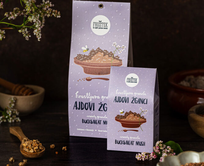 Hrustljava granola ajdovi žganci